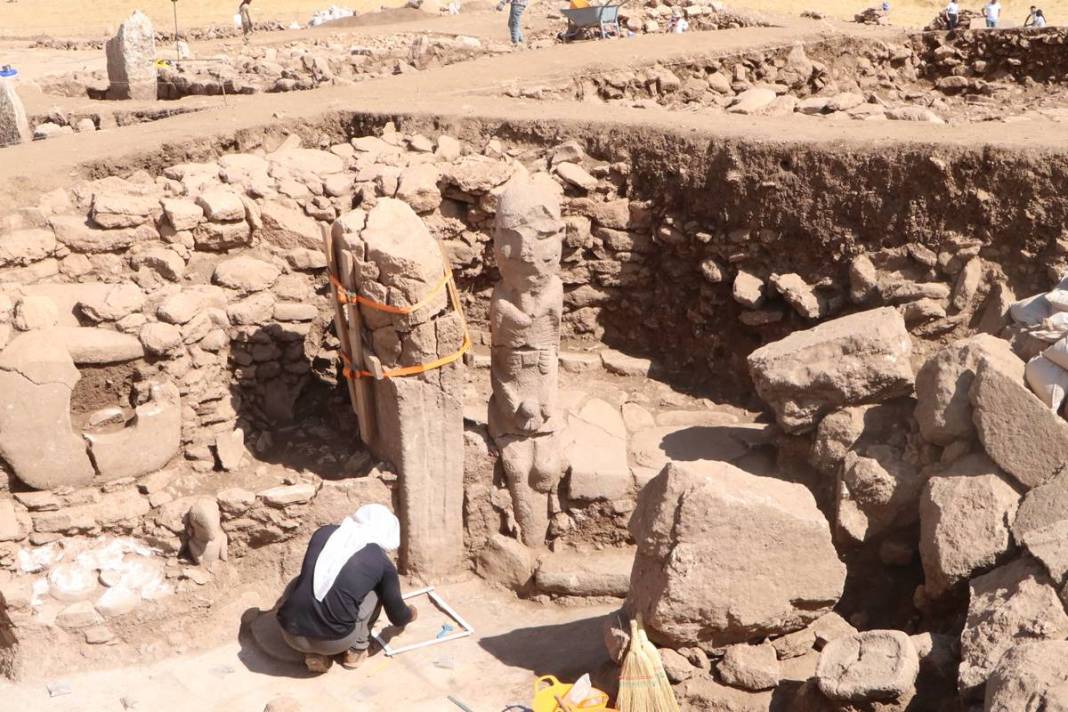 Göbelitepe'de heyecanlandıran keşif: Dünyanın en eskisi ilk kez ülkemizde bulundu! Tarih öncesi sanatın en etkileyici örneği 44